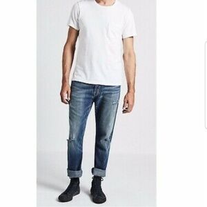 Current/Elliot Heritage Fit Borego Destroy Jeans
